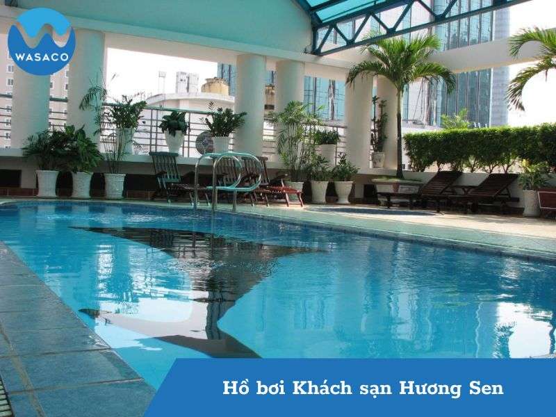 Hồ bơi Khách sạn Hương Sen