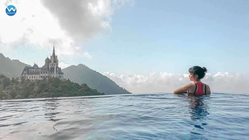 Bể bơi vô cực Tam Đảo – tại Venus Hotel
